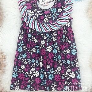 Pete + Lucy Purple Floral Dress